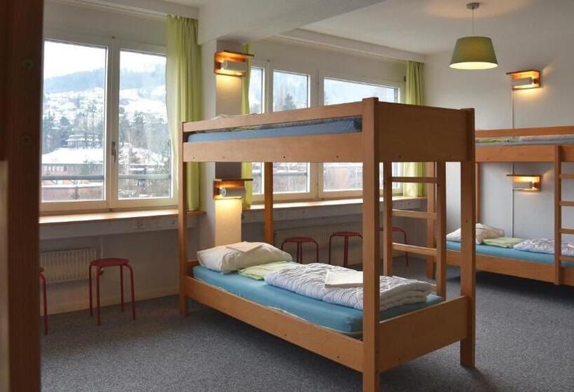 اتاق استاندارد با سرویس بهداشتی مشترک, Hostel 77 Bern