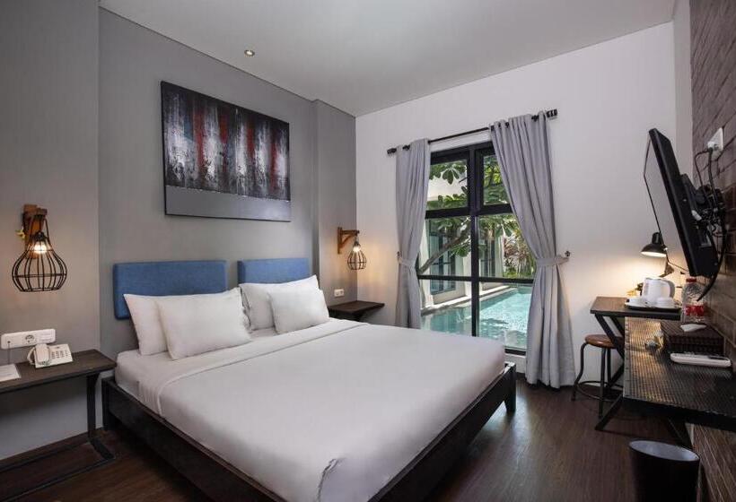 풀장 전망 디럭스 룸, The Aswana Seminyak
