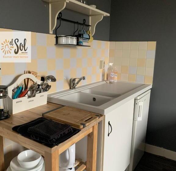 غرفة قياسية مزوَّدة بتراس, El Sol Zandvoort