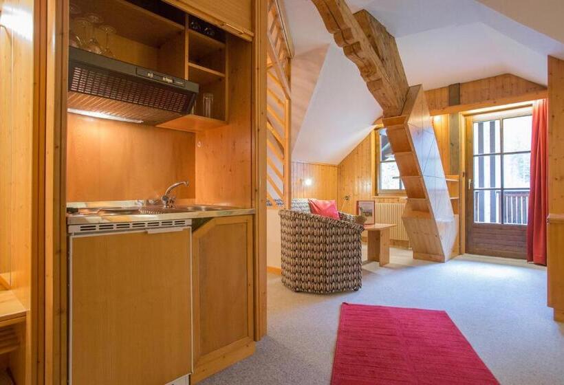 带2个卧室的公寓, Bergkristall