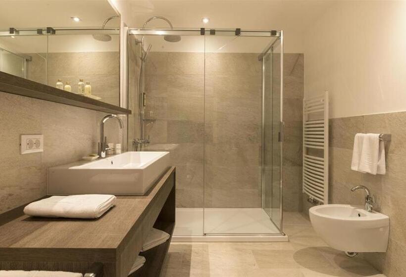 Deluxe Kamer met Balkon, Passo Sella Dolomiti Mountain Resort