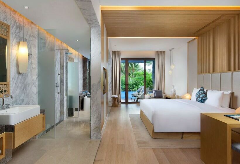 غرفة ديلوكس مطلّة علي الحديقة, Thousand Cranes Sanya Yazhou Bay Int L Exchange Centre