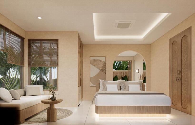 ویلای یک اتاق خوابه با استخر شنا, Ban Sainai Resort  Sha Extra Plus Aonang S Green Resort