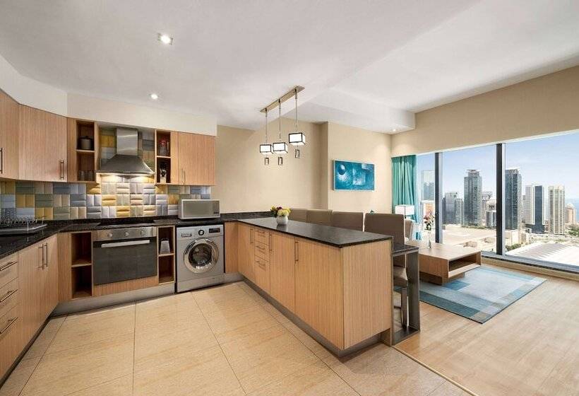 Апартаменты 1 Спальня Вид на Город, Wyndham Doha West Bay