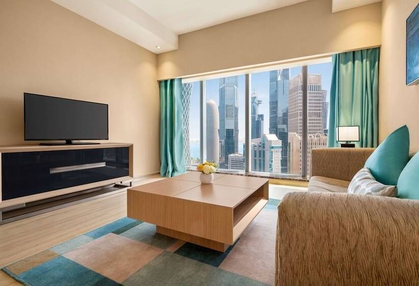 Апартаменты 1 Спальня Вид на Море, Wyndham Doha West Bay