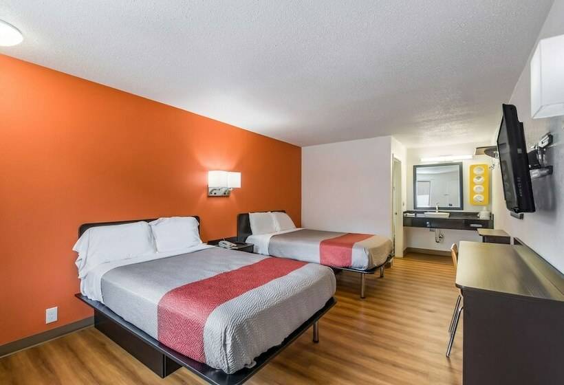 Номер Стандарт 2 Двуспальные Кровати, Motel 6odenton, Md  Fort Meade