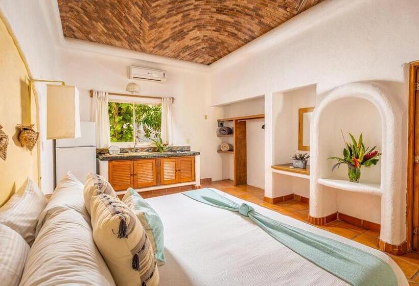 스위트 킹사이즈 침대, Casa Real Sayulita Hotel Boutique