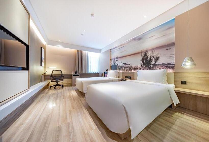 Номер Стандарт, Atour Hotel Yantai South Station Yingchun Street