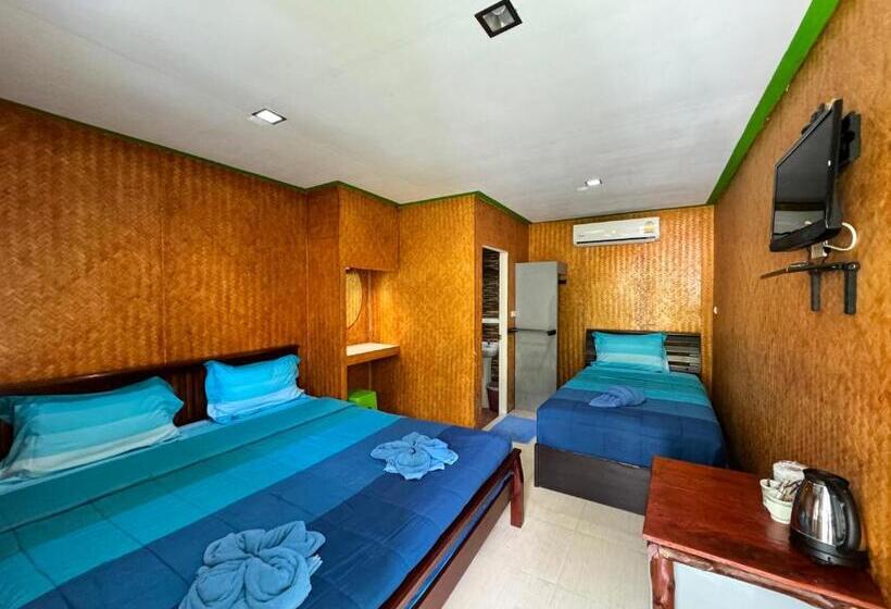 Standard Triple Room with Terrace, View Garden Resort