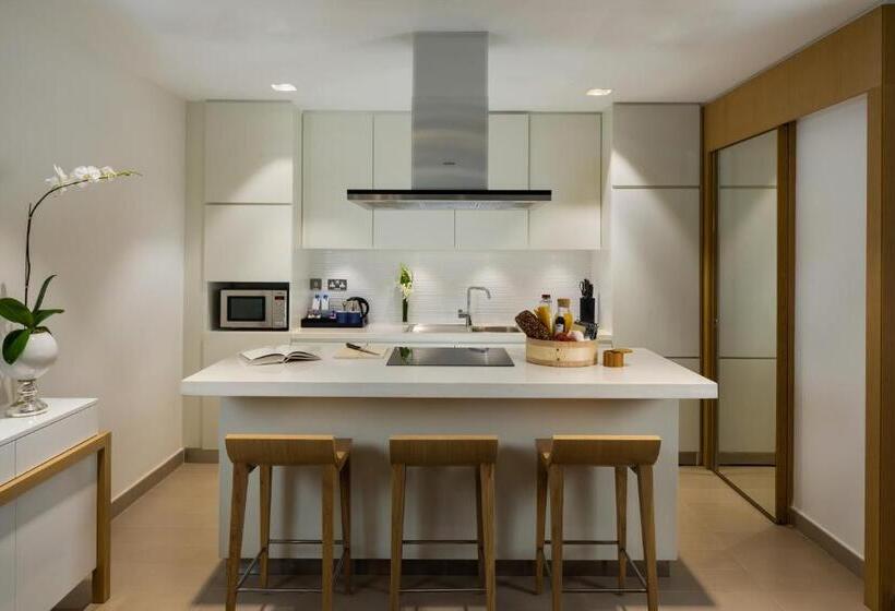 带1个卧室的高级公寓, Beach Rotana Residences