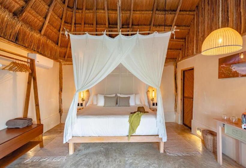 キングサイズベッドのスーペリアルーム, Casa Ganesh Tulum