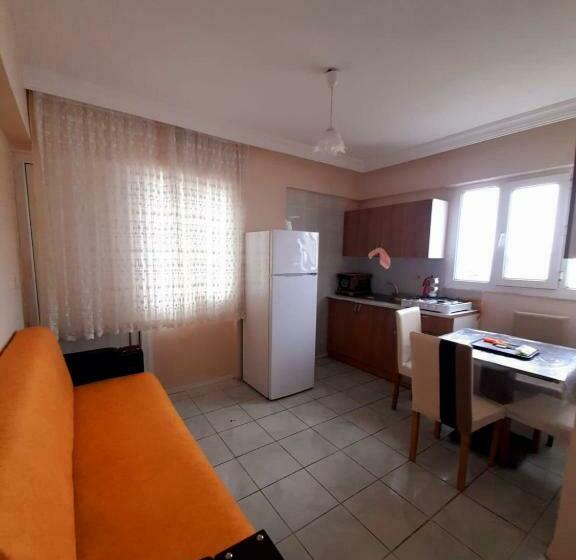 آپارتمان 1 خوابه با تراس, Zeytindali Apart