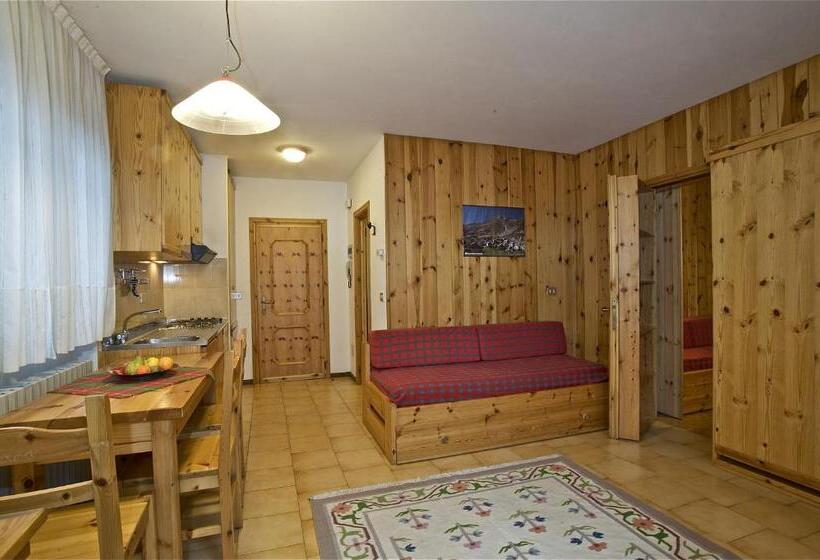 Family studio with balcony, Residence Raffaella