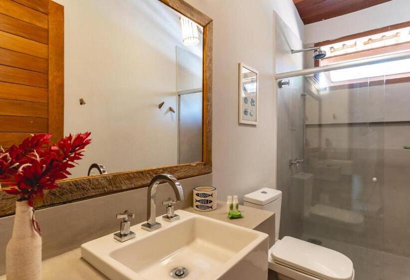 اتاق استاندارد چهار تخته, Pousada Recanto Do Sol