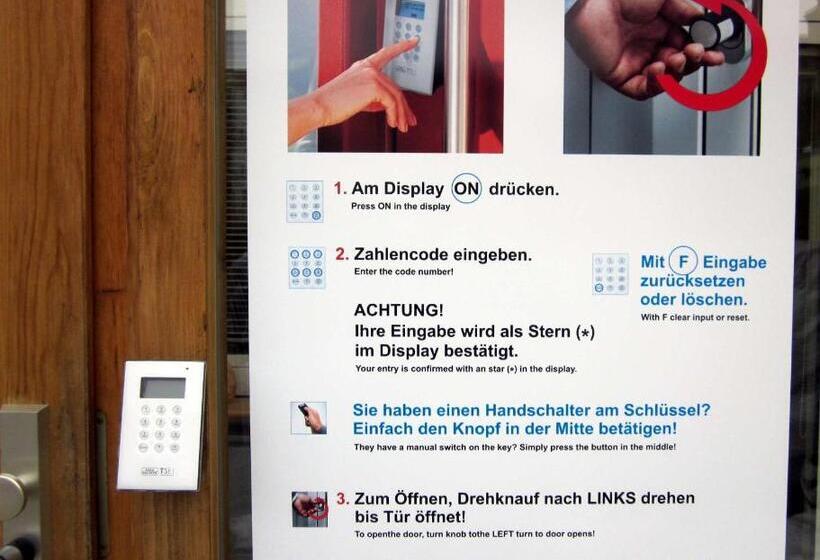 バスルーム共有のシングルスタンダード, Pension Klingenstr. 23