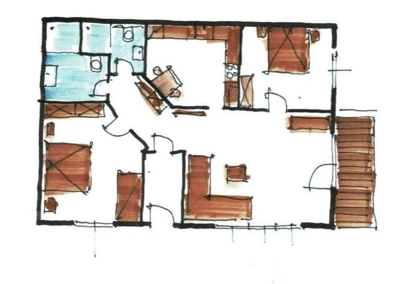 Апартаменты 1 Спальня Вид на Сад, Apartments Mooshof