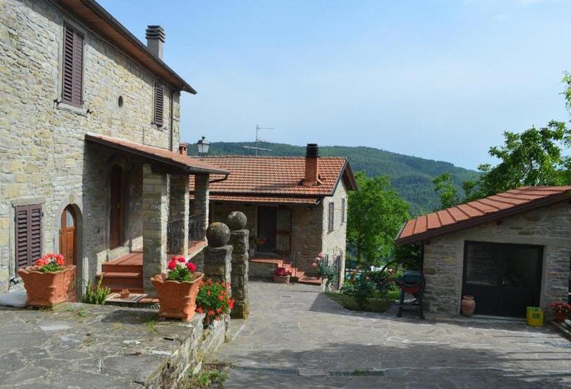 Апартаменты 1 Спальня Вид на Бассейн, Agriturismo Flora