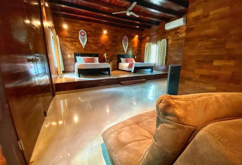 ファミリールーム, Boutique Las Nubes Bacalar