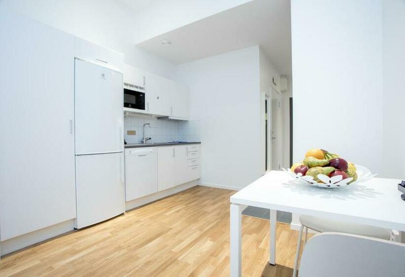 Студия Стандарт Двуспальная Кровать, Apartdirect Sundbyberg