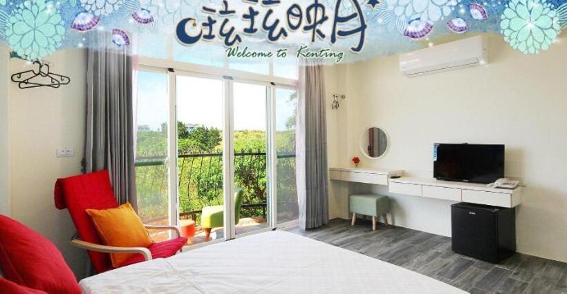 اتاق استاندارد با چشم‌انداز باغ, Full Moon Resort