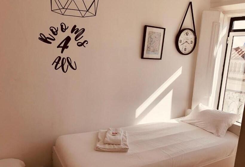 اتاق استاندارد با سرویس بهداشتی مشترک, Rooms4all