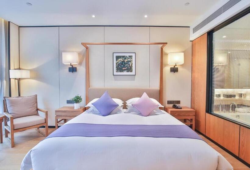 标准单人间, Ssaw Boutique Hotel Wenzhou Jiushan Lake