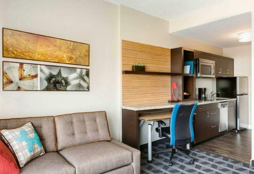Студио Стандарт Кровать Кинг, Towneplace Suites By Marriott Dubuque Downtown
