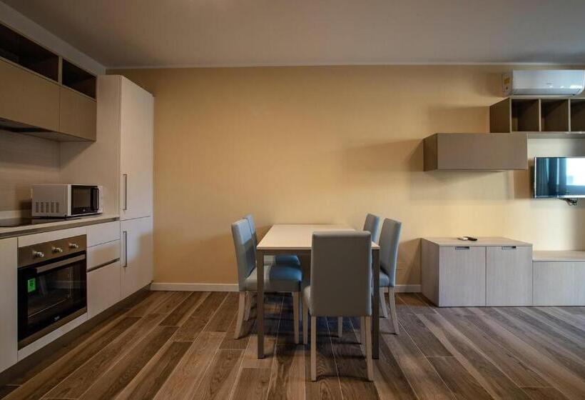 １ベッドルームのスーペリアアパートメント, Aparthotel Miramare