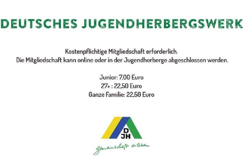 غرفة عائلية, Djh Moun10 Jugendherberge   Membership Required!