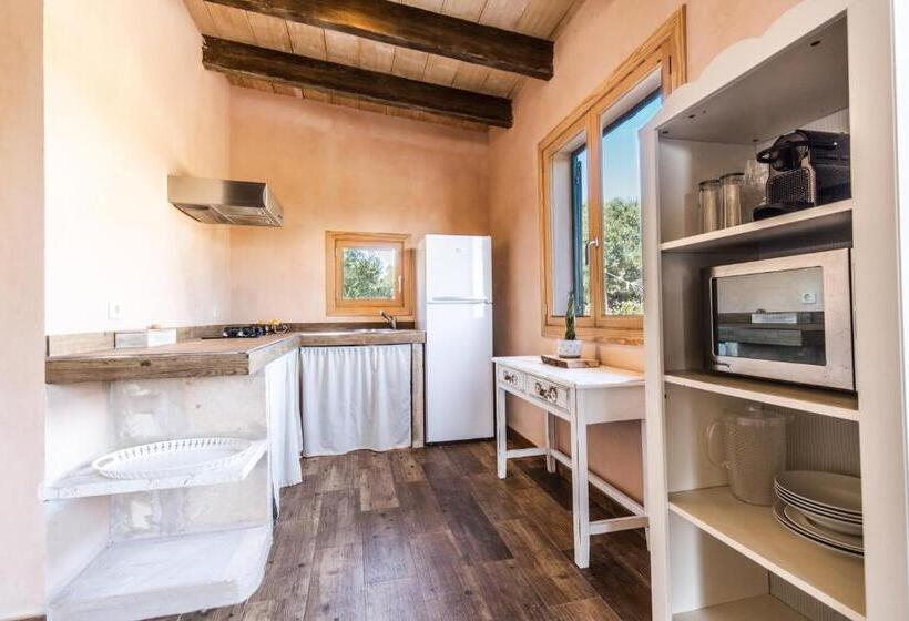Standard bungalow with terrace, Finca Agroturismo Sa Cova Den Borino