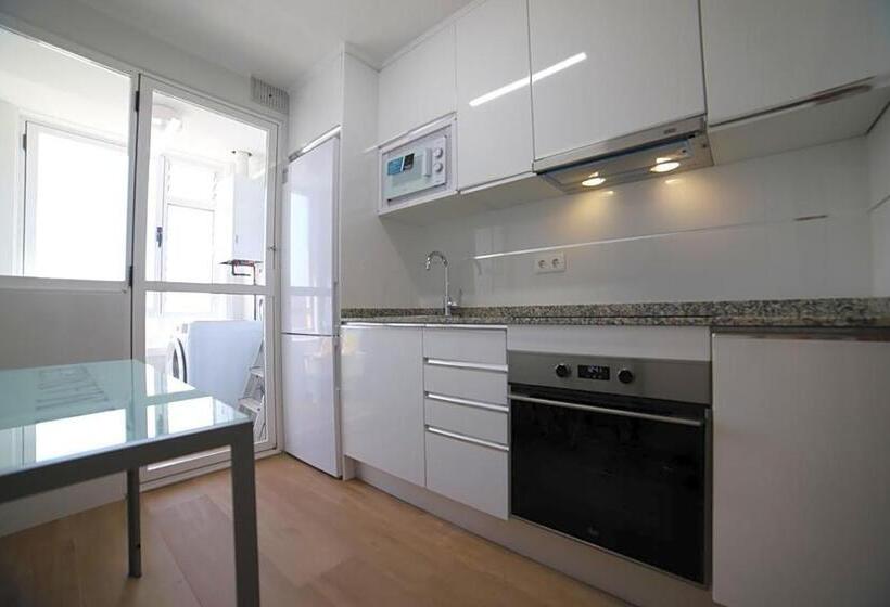 １ベッドルームアパートメント, Pensión Vegadeo Gijón