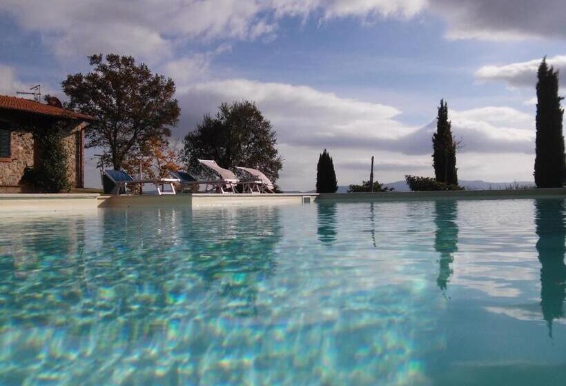 Апартаменты 2 спальни Вид на Бассейн, Agriturismo La Valle Del Sole