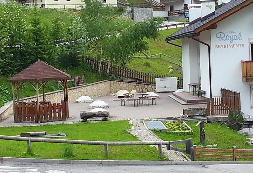 Апартаменты 1 Спальня, Alpenroyal Arabba