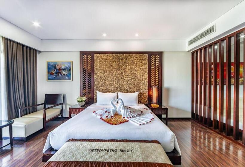 اتاق لوکس با چشم‌انداز باغ, Vietsovpetro Ho Tram Beach Resort & Spa