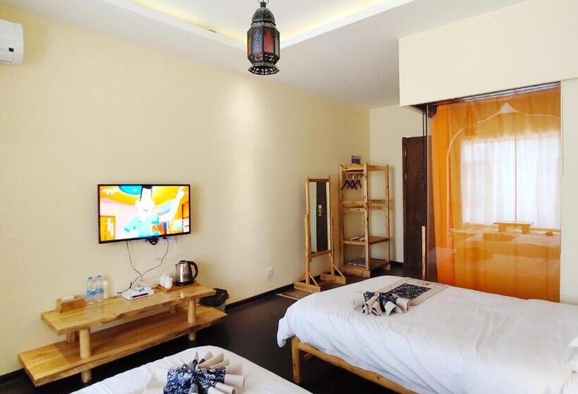 标准房带园景, Dunhuang Jinshe Times Inn
