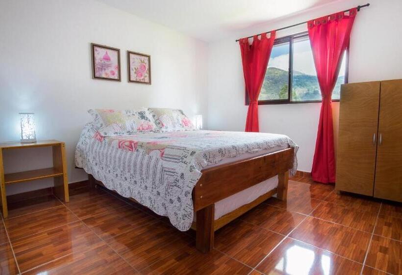 غرفة قياسية مطلة على الجبل, Hospedaje Vista Hermosa Salento
