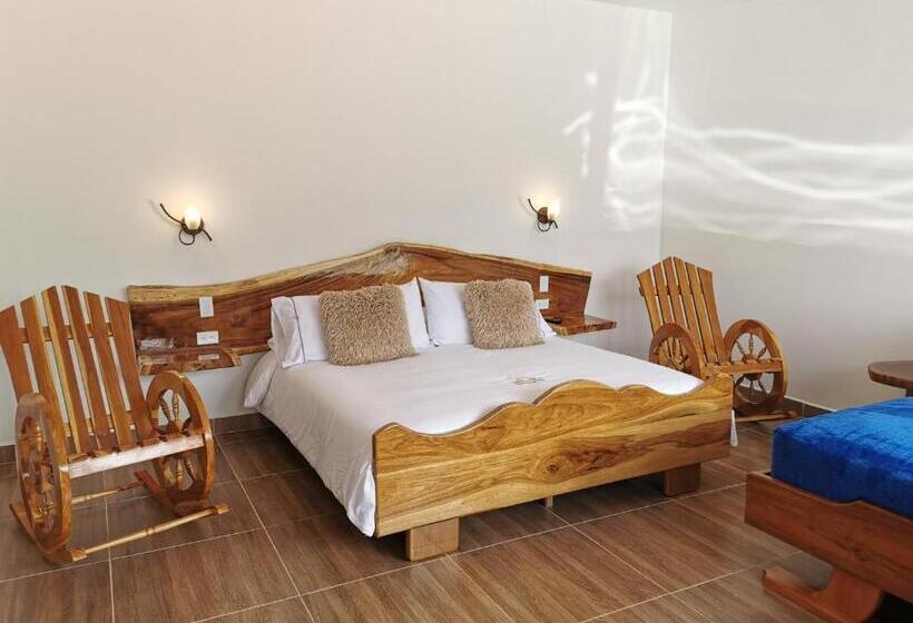غرفة عائلية مطلّة علي الجبل, Hospedaje Vista Hermosa Salento