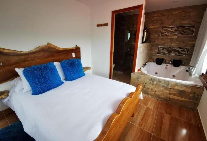 غرفة قياسية مزوَّدة بجاكوزي, Hospedaje Vista Hermosa Salento