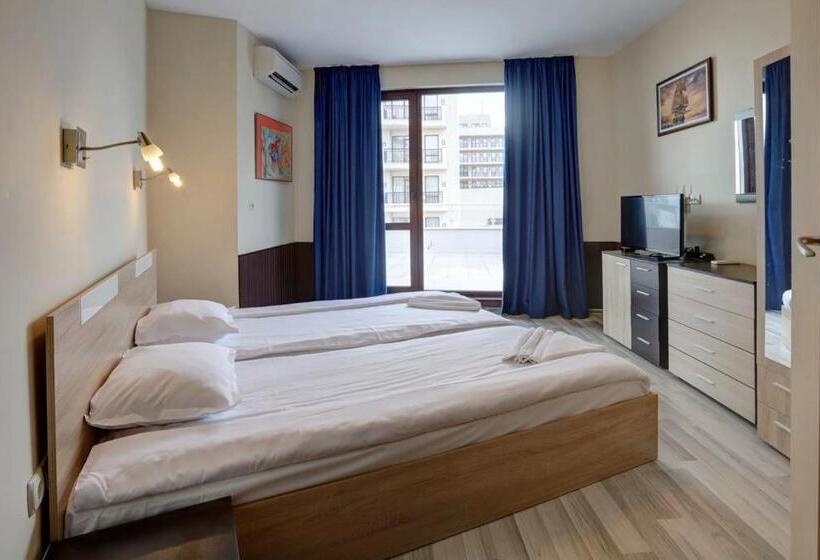 Апартаменты Deluxe 1 Спальня, 1 St Line Izvora Sea View Apartments On Golden Sands