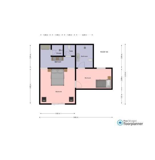 패밀리 룸, Paje Beach Apartments &