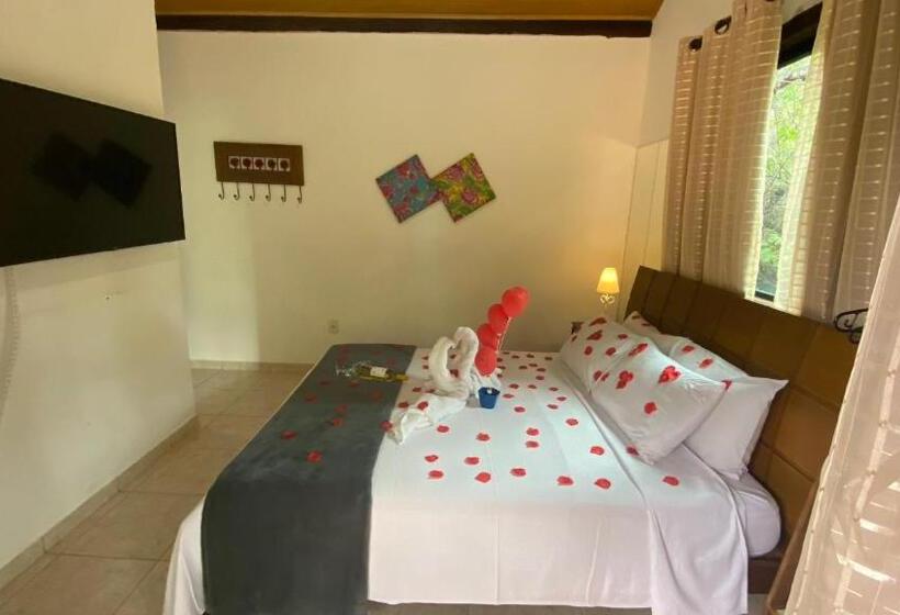 غرفة قياسية مزوَّدة بشُرفة, Vila Flores Pousada