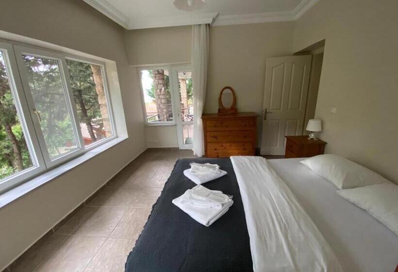 带1个卧室的带阳台的公寓, Büyükada Apart Hotel   Karadağ Apart