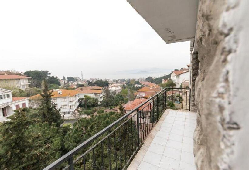 带1个卧室的豪华公寓, Büyükada Apart Hotel   Karadağ Apart