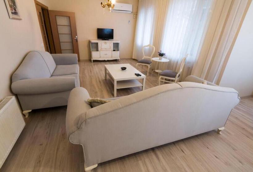 带1个卧室的豪华公寓, Büyükada Apart Hotel   Karadağ Apart