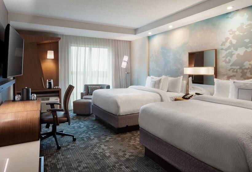 Номер Стандарт 2 Двуспальные Кровати, Courtyard By Marriott Winter Haven