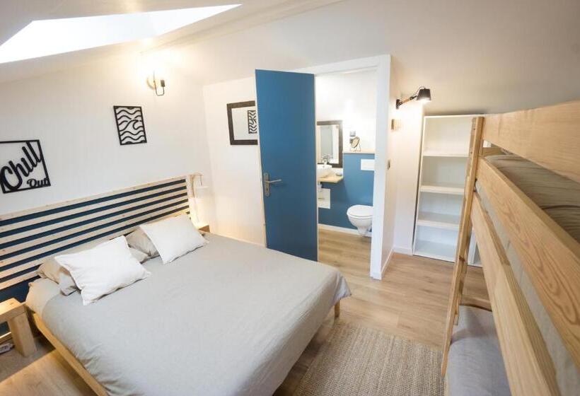 Номер Стандарт Трехместный, Wood N Sea Surf Lodge   Auberge De Jeunesse