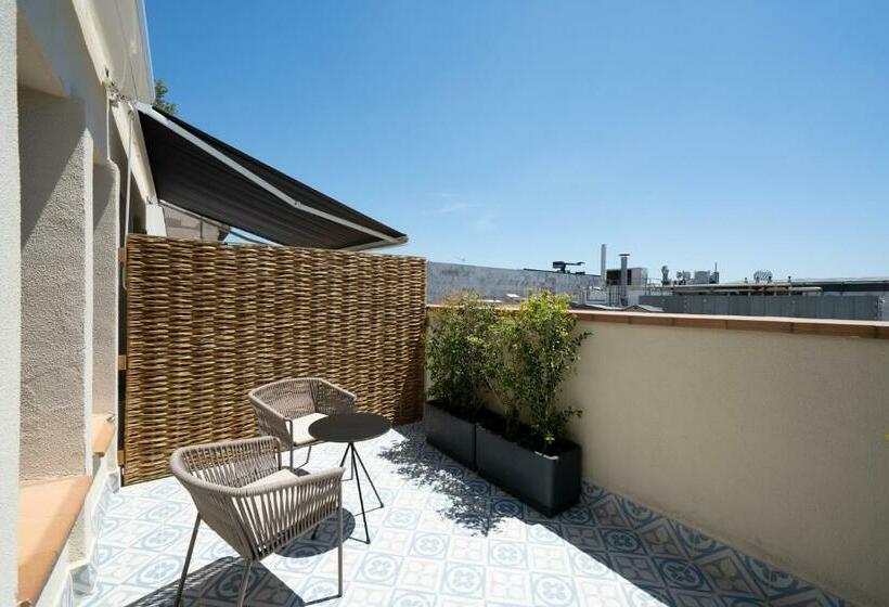 Quarto Superior com Terraço, Catalonia Plaza Catalunya