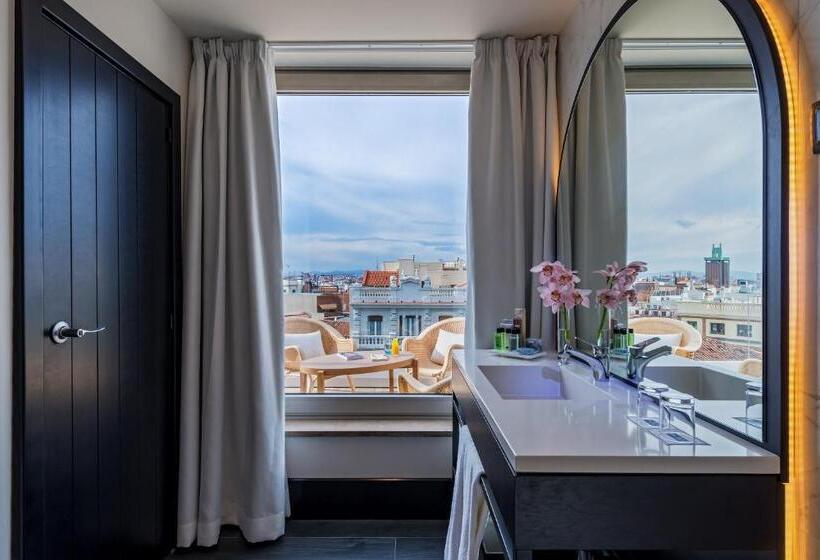 Habitación Deluxe con Terraza, H10 Puerta de Alcalá