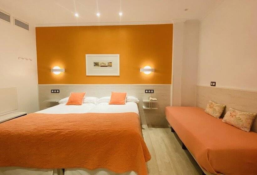 غرفة قياسية, Hostal Paris