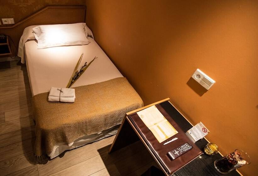 غرفة قياسية فردية, Hostal Paris